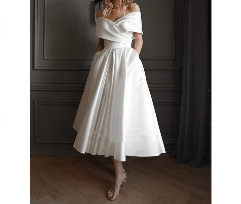Vestido De Noiva Curto