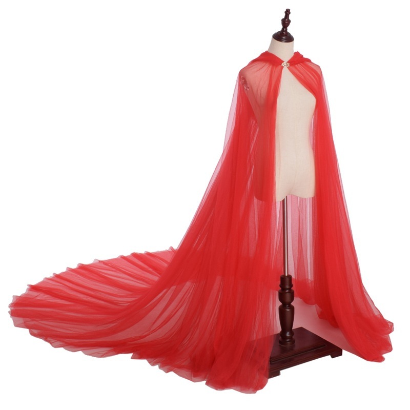Capa com Capuz para Vestido de Noiva - Imagem 2