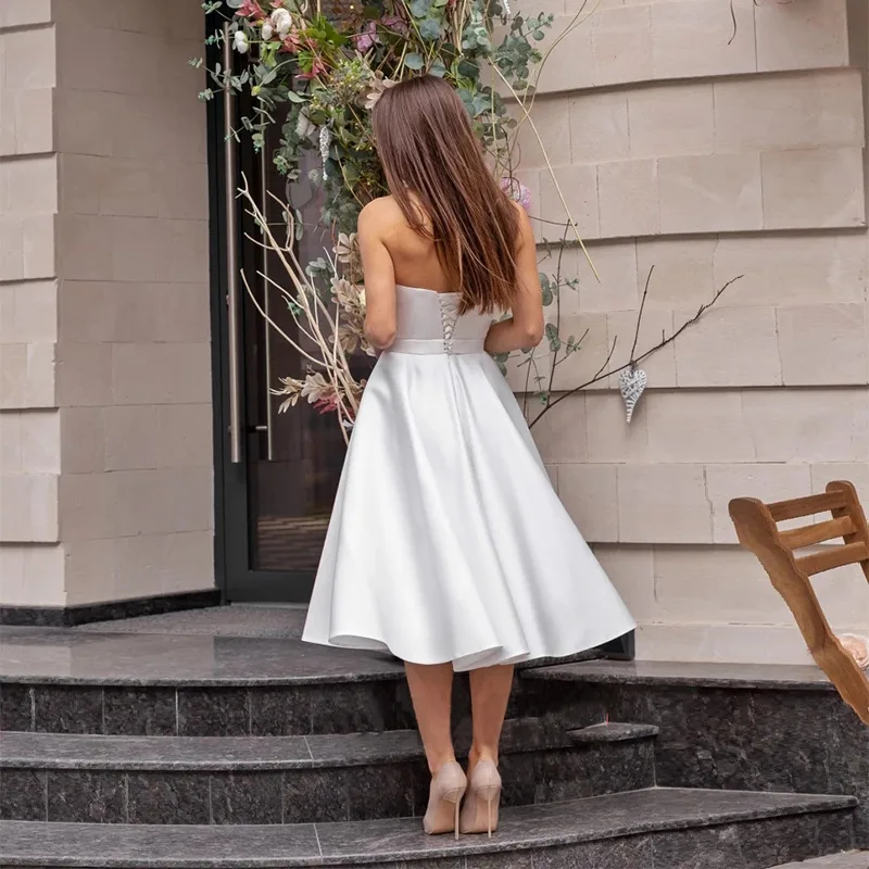 Vestido de Noiva Tomara que Caia Leve - Estilo Francês