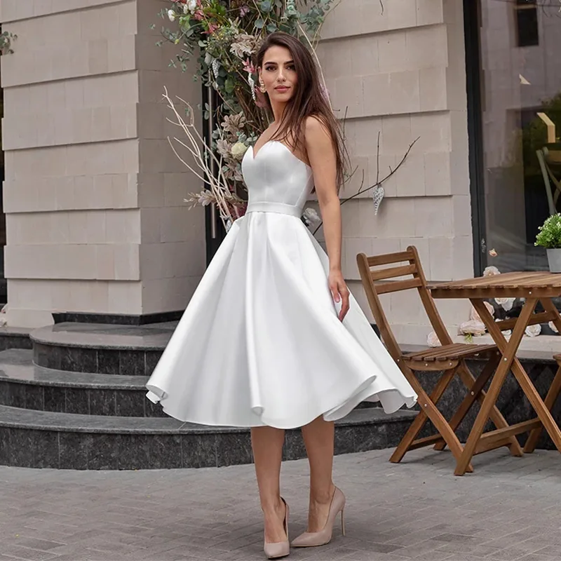 Vestido de Noiva Tomara que Caia Leve - Estilo Francês - Imagem 2